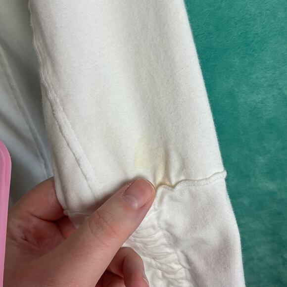 Neon Buddha Womens Ivory Shacket Full Zip Button Down with Pockets Size Small - Picture 6 of 13